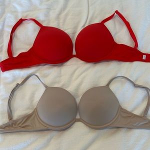 Two 32D PINK Victoria’s Secret Bras